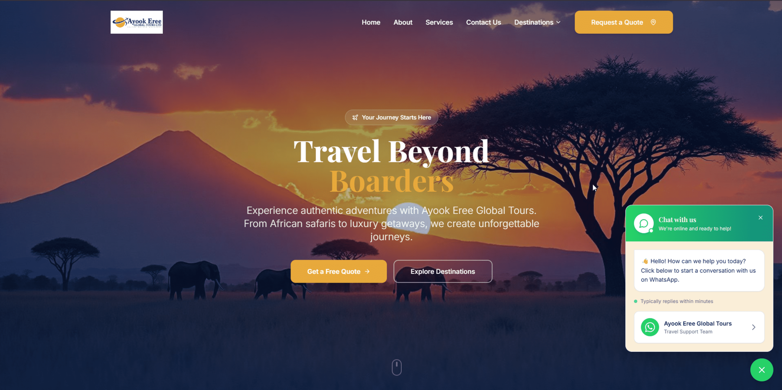 Ayook Global Tours – Travel & Tour Services (Kenya)